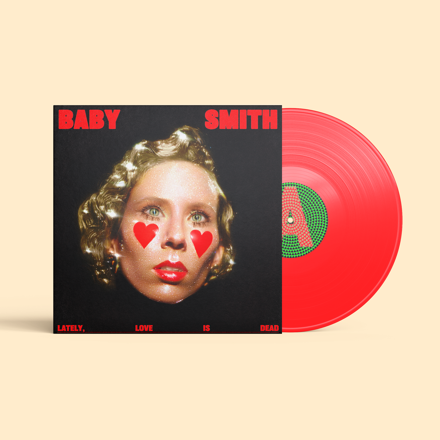 Lately, Love Is Dead (Pre-Order) - 12" Vinyl LP in Transparent Red